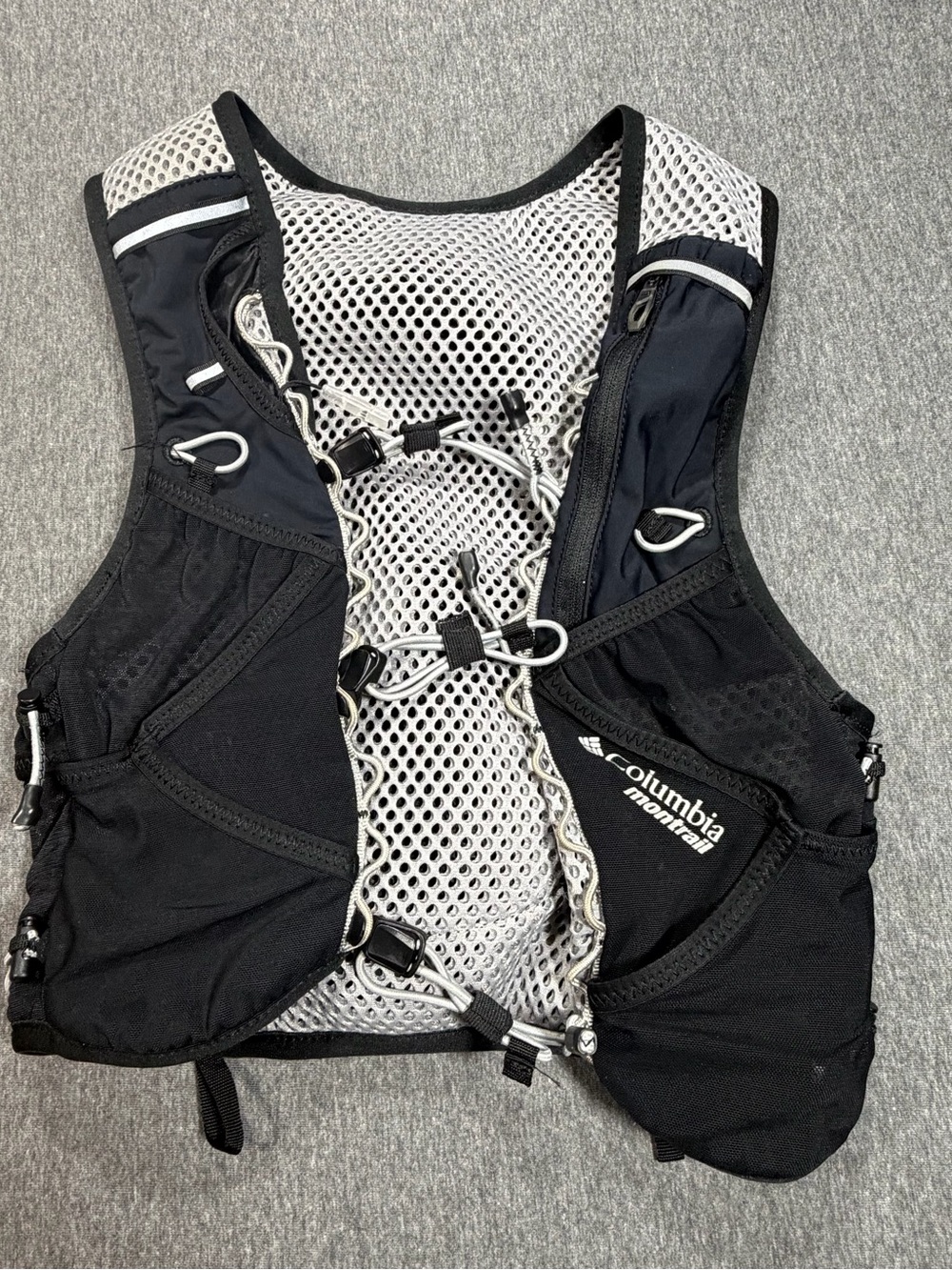 Columbia Montrail Trans Alp 7L Hydration Vest No Bladder Black Running Hiking